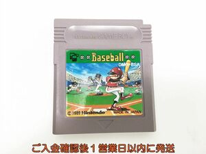 【1円】GB ベースボール ゲームソフト ケースなし 1A0422-016sy/G1