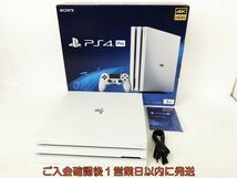 【1円】PS4 Pro 本体/箱 セット 1TB ホワイト SONY PlayStation4 CUH-7200B 動作確認済 プレステ4プロ DC06-158jy/G4_画像1