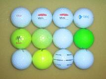 (◎)中古品　タイトリスト Pro V1x & Pro V1 & AVX & VG3 & GZ (12球)_画像3