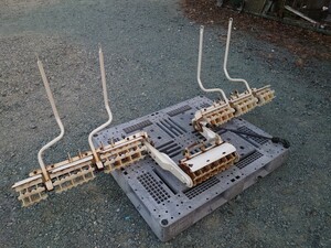 イセキ　PZ80 さなえ 整地 ロータ 田植え機 PZ 8条　Zロータ　 整地ロータ パーツ ISEKI 三重県から　回転動作良好　