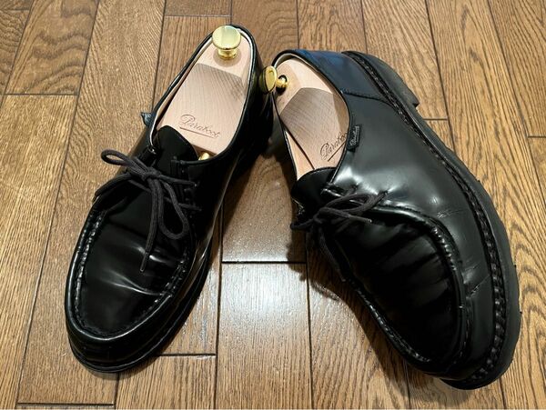 Paraboot MICHAEL グロスレザー サイズ42 Noir パラブーツ ミカエル シャンボード ランス William 