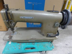 O-25 MITSUBISHI ELECTRIC sewing machine DY... retro [ junk ]