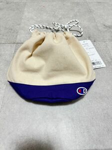 新品　champion チャンピオン　巾着バッグ