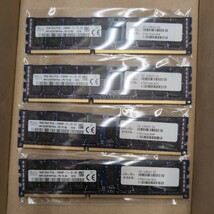 【4枚/計64GB】SKHynix DDR3L-12800R 16GB ECC Registered サーバー メモリ ECC REG DDR3-1600_画像1