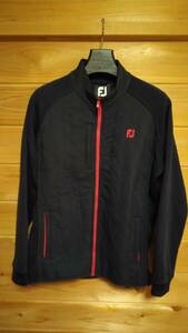 FJ foot Joy Golf Zip up jacket fleece lining L size navy popular brand 