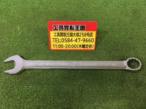 【中古美品】KTC(ケーテーシー) nepros(ネプロス) コンビネーションレンチ NMS2-11/16 / ITZGOMZCDFBC