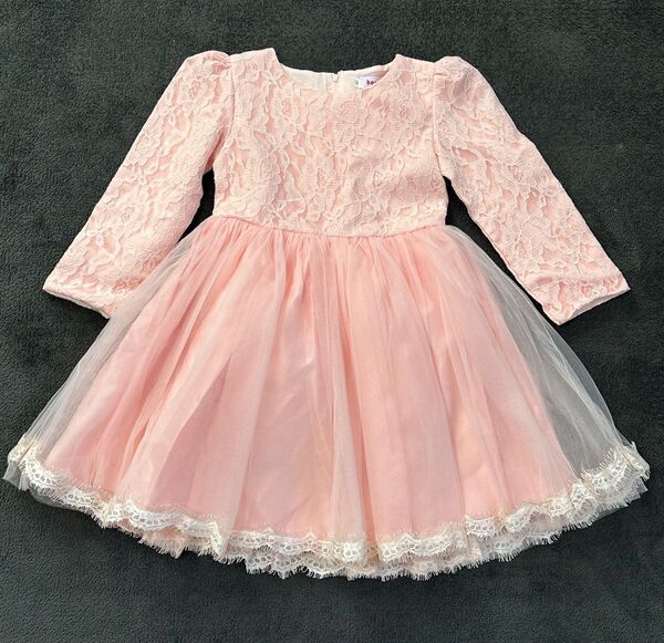 ドレス 発表会 キッズドレス 結婚式 入学式 フォーマルドレス ワンピース 120cm