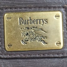 【1円〜】BURBERRY バーバリー ハンドバック ボストンバッグ 旅行鞄 キャンバス レザー ノバチェック シャドーホース ホースロゴ_画像10