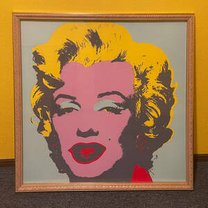  Anne ti* War ho ru/ Andy Warhol / Marilyn * Monroe / silk screen ( Sunday Bmo- person g version )