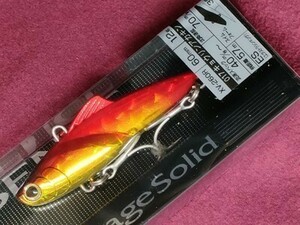 ルアー シマノ サルベージソリッド 60ES [強鱗 赤金ホロ] 12g 薄肉樹脂ボディバイブレーション シーバス 黒鯛 小場所・浅瀬・干潟攻略