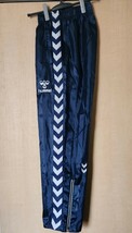 ヒュンメル トライアル ストレート パンツ Ｌ 紺(シャドー ストライプ) 新品_画像2