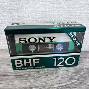 【未開封、未使用】◆希少ソニー SONY BHF120 カセットテープ 2個セット 