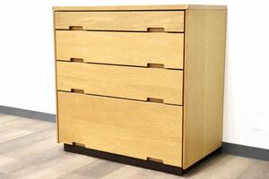 GMGH280B0 Northern Europe style 4 step chest arrangement chest of drawers chest chest of drawers Western-style clothes chest storage furniture oak material simple natural modern 