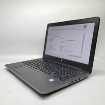★外観訳あり★ HP ZBook 15 G3 [Xeon E3 1505M V5 64GB 256GB+1TB 15.6インチ -] 中古 ノートパソコン (4688)_画像1