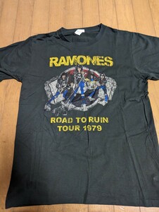 バンドTシャツRAMONES ラモーンズサイズL