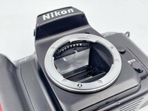 ニコン NIKON F-601 ＋ TEFNON H/D-MC ZOOM 1:3.5～5.3 ｆ＝28～200mm MACRO 一眼レフ カメラ / 現状品 (HF004)_画像3