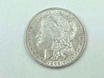 銀貨 モルガンダラー銀貨 1ドル アメリカ 自由の女神 1892年 26.57g アンティークコイン（HF036）_画像1