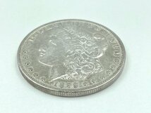 銀貨 モルガンダラー銀貨 1ドル アメリカ 自由の女神 1892年 26.57g アンティークコイン（HF036）_画像2