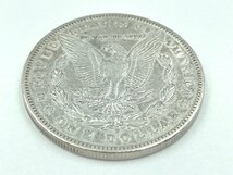 銀貨 モルガンダラー銀貨 1ドル アメリカ 自由の女神 1892年 26.57g アンティークコイン（HF036）_画像4