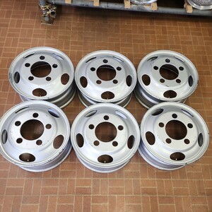 TOPY スチールホイール　J17.5×6.00　DOT　TOPY　716　13　AV　5穴　中古　コースター