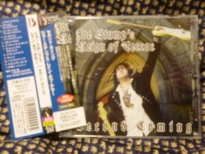 上美品CD/帯付き★ジョー・スタンプス・レイン・オブ・テラー/セカンド・カミング●国内盤1997年 ALCB-3191/2.548円盤★即決 