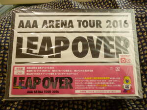 新品未開封2枚組DVD★ AAA 　ARENA TOUR 2016 - LEAP OVER -　特典付き初回生産限定/8.140円盤★即決
