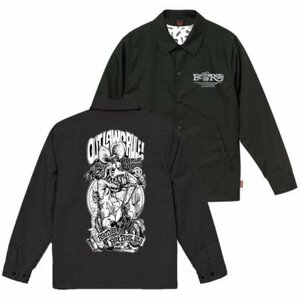 XL エロスティカ ロッキンジェリービーン ラットフィンク コーチジャケット EROSTIKA Rockin' Jelly Bean RAT FINK BROTHER FINK