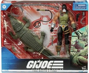  - zbroG.I. Joe часы тормозные колодки &fi владелец фигурка Hasbro G.I.JOE CROC MASTER & FIONAklasifaido серии 