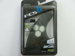 ◆ FCS2 超軽量 Air Core PC製 AM アルメリックフィン Mサイズ 黒 エアコア 新品未使用