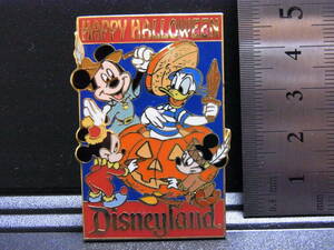 海外ディズニー 限定 3600個 ミッキー ドナルド ハロウィン ピンバッジ Disney