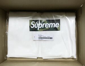 Supreme Box Logo Tee White M シュプリーム ボックス ロゴ Tシャツ 新品未開封 迷彩