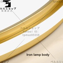 シンプルな円形LED フラッシュマウントシーリングランプ、3色の光で雰囲気を変える寝室、リビングルーム、バルコニー天井照明器具 50cm_画像9