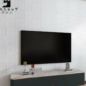 ★50枚 70cm×70cm 欧風 背景壁 3D立体レンガ模様壁紙 防水 汚い防止 カビ防止 エコ素材の画像5