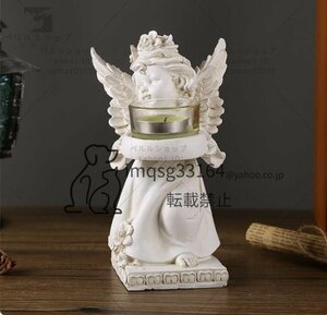  feeling of luxury angel candle pcs resin stylish candle establish ornament 