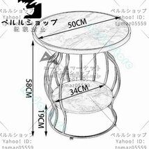 新品推薦 北欧風 大理石製コーナーテーブル 小型コーヒーテーブル サイドテーブル 丸型テーブル アンティーク_画像6