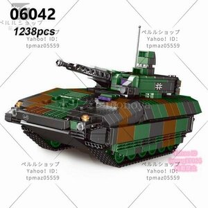 ブロック レゴ互換 ミリタリーシリーズ 第二次世界大戦 ドイツ ボクサー装甲車両兵士 武器 DIY モデルビルディングブロック おもちゃギフト
