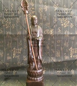 地蔵菩薩 貴重供養品 仏教美術 精密細工 地蔵菩薩像仏師で仕上げ品 高さ22cm