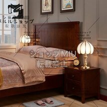 アメリカ式 真鍮スタンド ア復古風デザインデスクトップランプ インテリア 寝室 ランプ ベッドサイドランプ 卓上スタンド_画像6