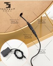 LED化粧鏡 デスクトップ 明るさ調節可能 冷色 自然色 暖色 三色調光 360°回転 化粧台 洗面台 浴室 (円 直径50CM)_画像7