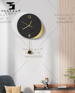 モダンな振り子時計 - おしゃれ な 壁掛け時計 モダン デザイン 連続秒針 静音 時計 インテリア 掛け時計