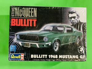 100円スタート！ Revell 1/25 ブリット1968 マスタングGT未組立 ！S.マックィーン映画