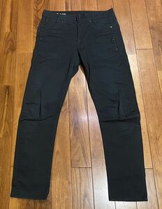 ■G-STAR RAW■ジースターロウのストレッチテーパードパンツ■D-STAQ 3D TAPERED・W28