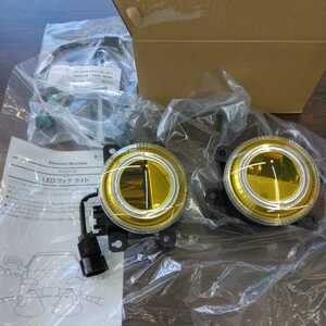 ★☆ホンダアクセス CIVIC TYPE R イエロー LED フォグ ライト 未使用 LED変換コード フォグランプ honda FK8 yellowLED fog 純正☆★