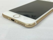 美品　SIMフリー　iPhone 7　128GB　ゴールド　大容量バッテリー新品：100％　判定○　本体のみ　管理番号：1-22　【安心保証】_画像8