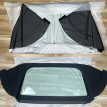 【ホンダ 新品】ビート PP1 クロスセット (ソフトトップ+リア スクリーン+固定金具) 幌 屋根 フード リヤ HONDA BEAT SOFT TOP+REAR SCREEN_画像2