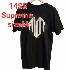 14SS Supreme シュプリーム RIOT TEE Color ブラックsizeM