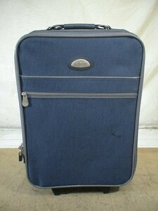 5061　MANTONI　紺　機内持ち込みOK　軽量　スーツケース　キャリケース　旅行用　ビジネストラベルバック