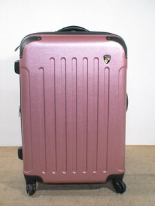 5133　GRIFFIN　ピンク　軽量　TSAロック付　鍵付　スーツケース　キャリケース　旅行用　ビジネストラベルバック