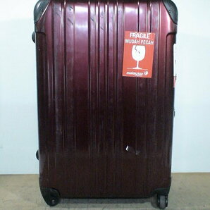 5189 赤色 TSAロック付 スーツケース キャリケース 旅行用 ビジネストラベルバックの画像1