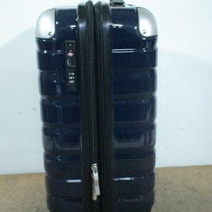 5402 紺色 機内持ち込みOK 軽量 TSAロック付 ダイヤル スーツケース キャリケース 旅行用 ビジネストラベルバックの画像4